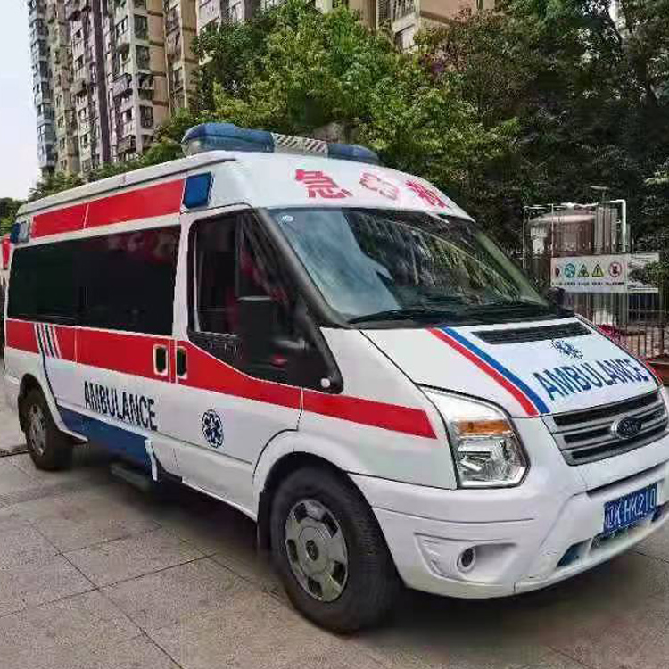 内黄长途救护车护送病人返乡